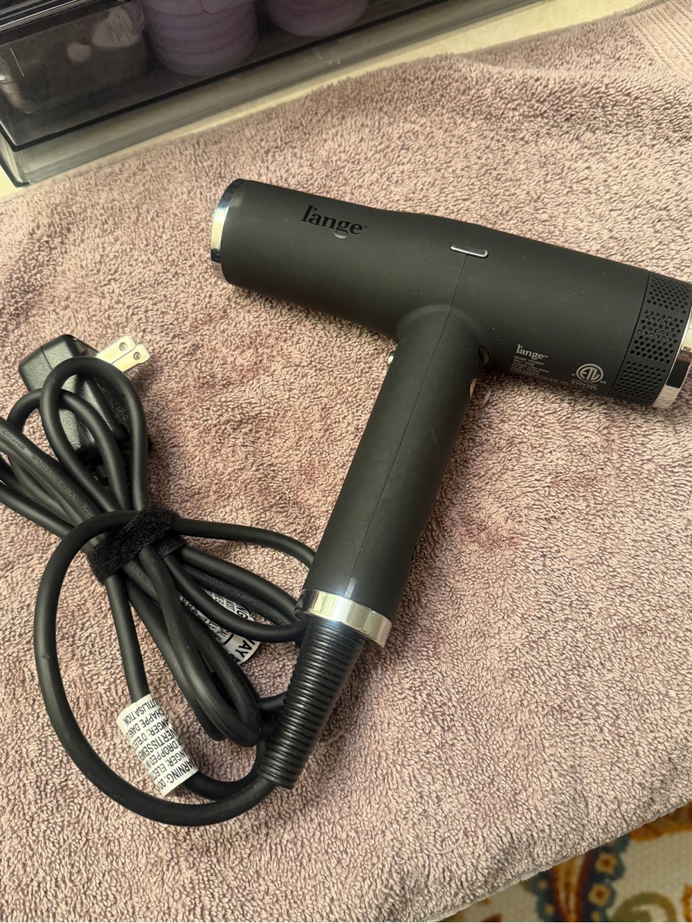 L’ange Le Styliste Hair Dryer - black